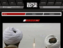 Tablet Screenshot of militaryedge.org